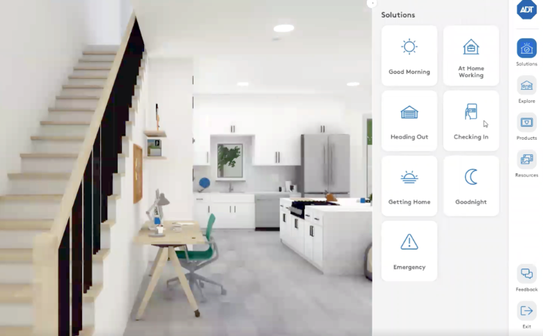 image of adt virtual tour app